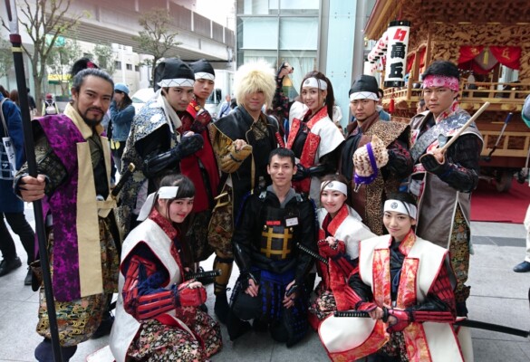 2017/5/3 浜松まつり 浜松徳川武将隊と共に