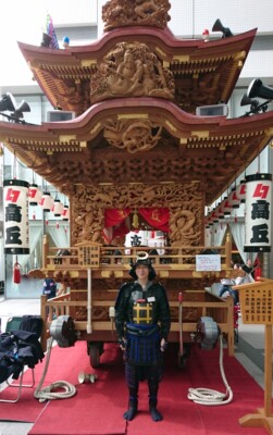 2017/5/3 浜松まつり 御殿屋台と共に